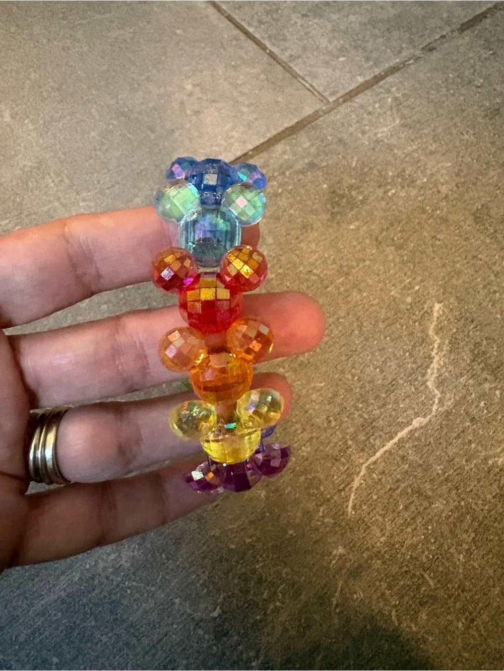 Disney sparkling faceted